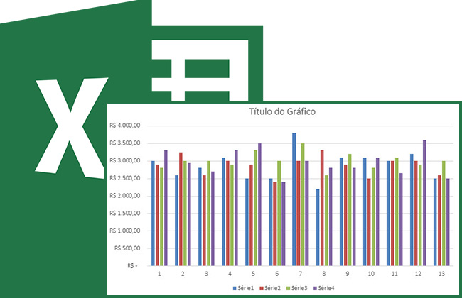 Como criar gráficos no Excel Aula 1