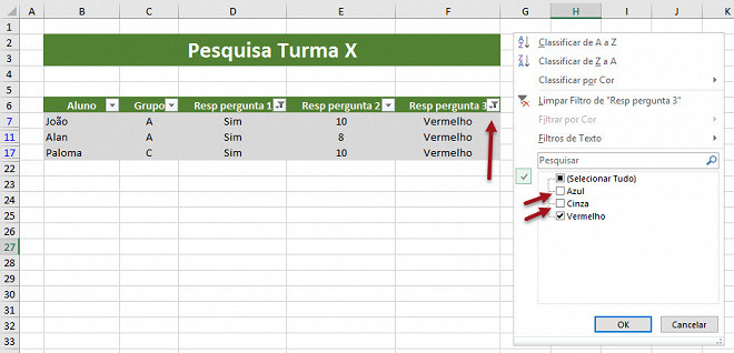 Como Criar Filtro No Excel