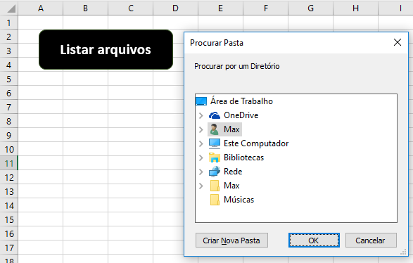 Como Listar Todos Os Arquivos De Uma Pasta O Excel