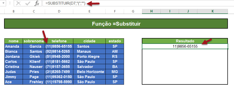 Como remover ou substituir caracteres espec ficos no Excel