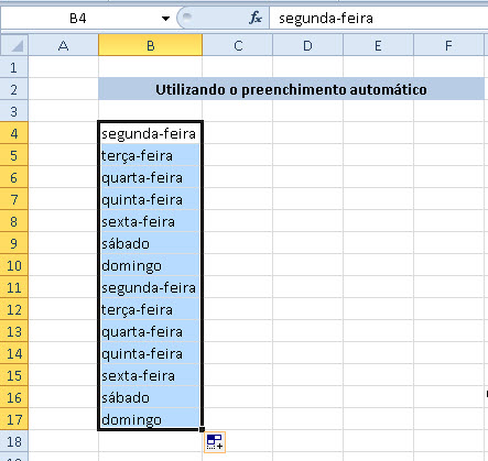 Como Usar A Al A De Preenchimento Autom Tico No Excel