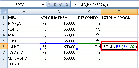 Aprenda A Calcular Porcentagem No Excel De Formas