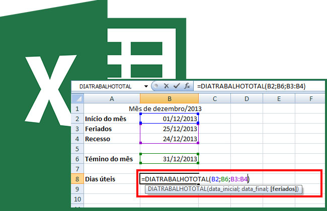 Como Calcular Datas No Excel