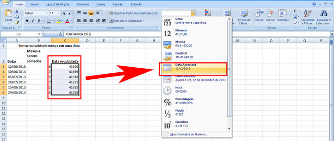 Como Calcular Datas No Excel