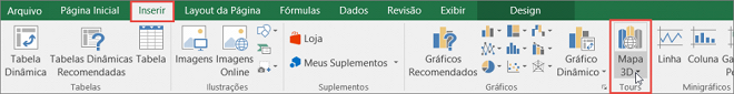 Como Criar Mapas 3D E Inserir Dados No Excel