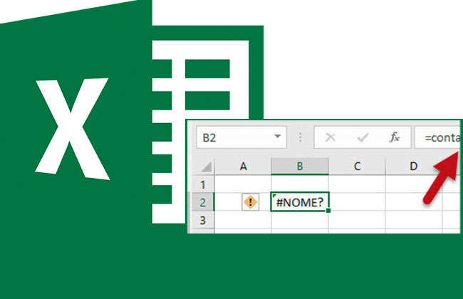 Como Resolver O Erro De Nome No Excel 9589