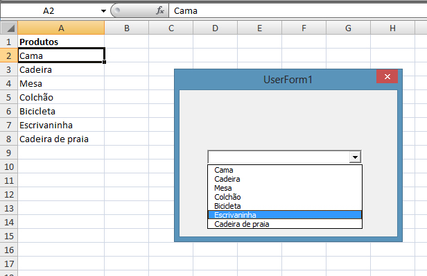 Como Criar Uma Caixa De Seleção Combobox No Excel 5320